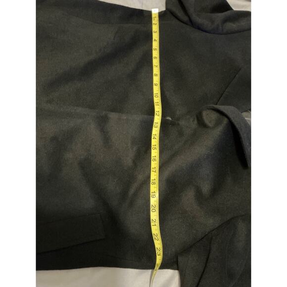 SHENGXING Cashmere Blend Men’s Black Coat SX Beautiful Coat - Picture 12 of 12